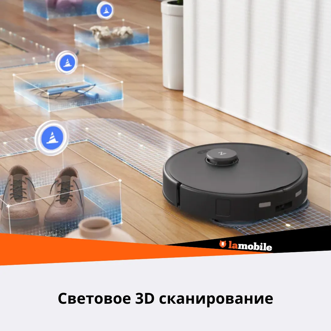 Робот-пылесос Roborock Qrevo EdgeC (White) (RU) — фото 7