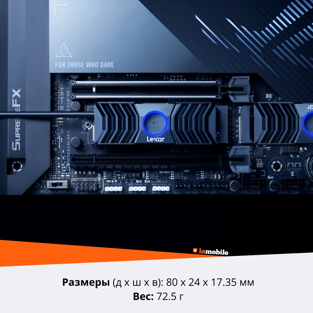 Внутренний SSD-накопитель Lexar SSD Professional NM1090 PRO M.2 PCIe 5.0 4T