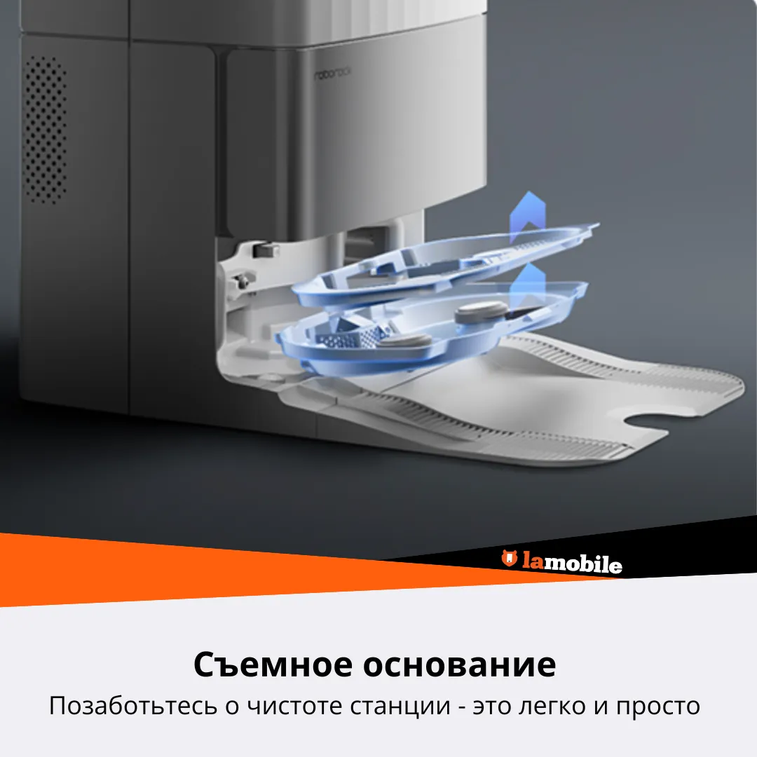 Робот-пылесос Roborock Qrevo EdgeC (White) (RU) — фото 13