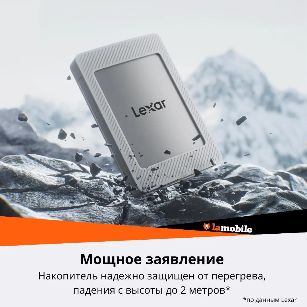 Внешний SSD-накопитель Lexar ES4 1TB Magnetic Set up to 1050MB/s read, up to 1000MB/s write - 4