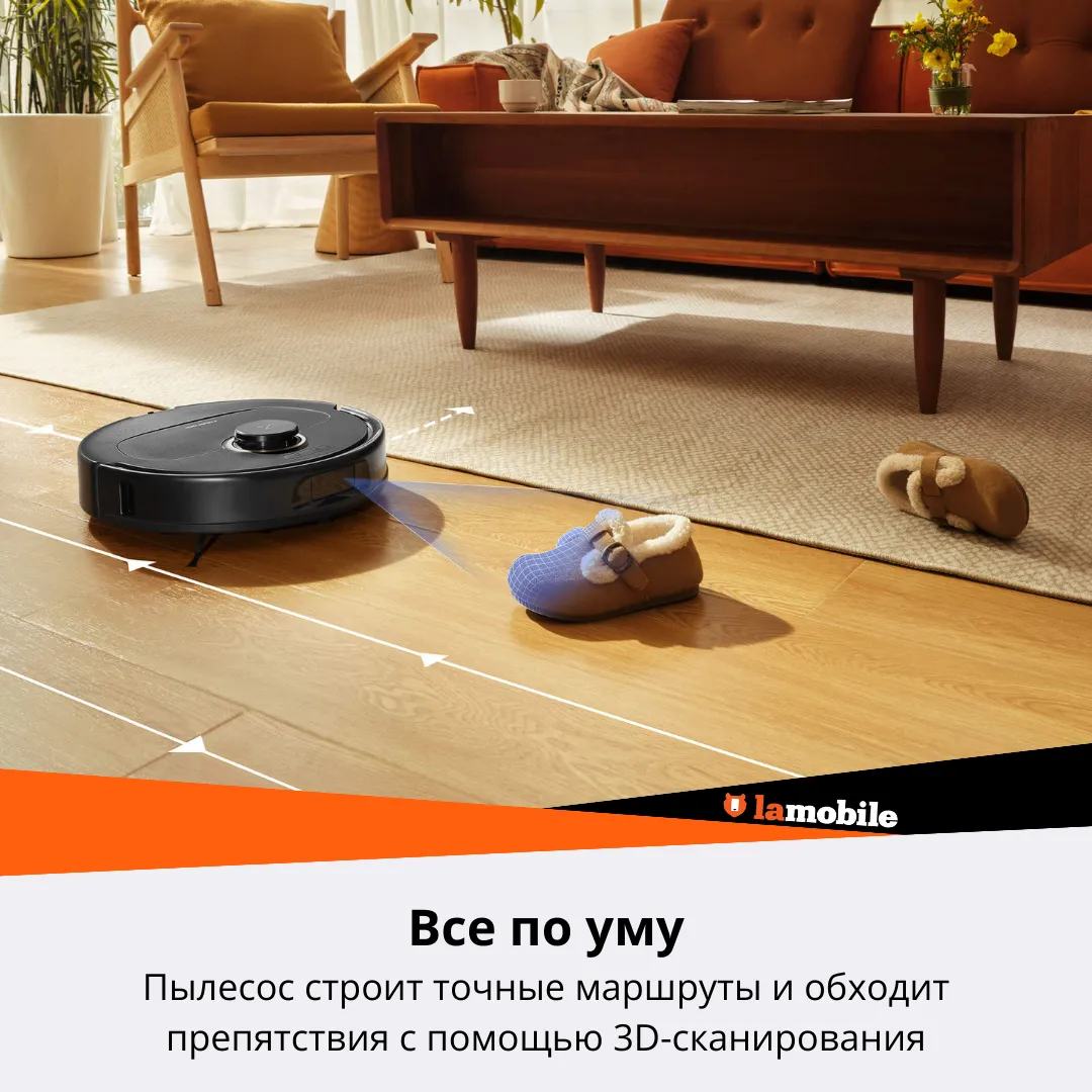 Робот-пылесос Roborock Q Revo Pro (Black) (RU) - 4